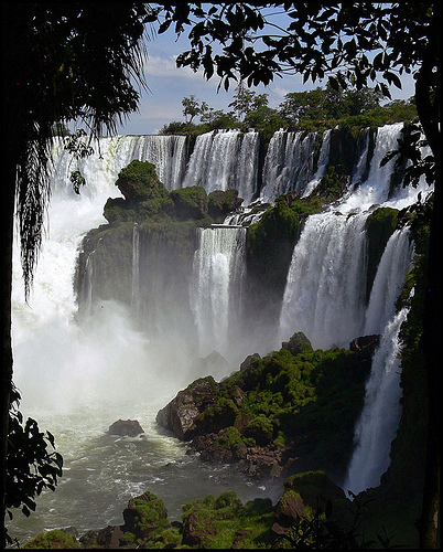 Водопад Iguazu в Аргентине