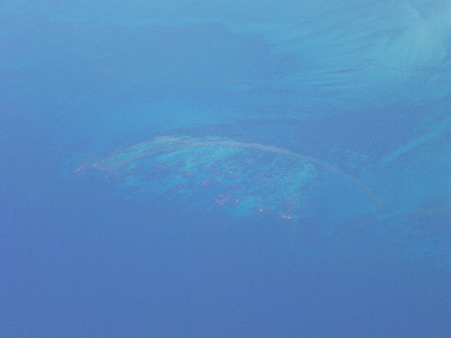 Живописный вид на Бермуды в океане