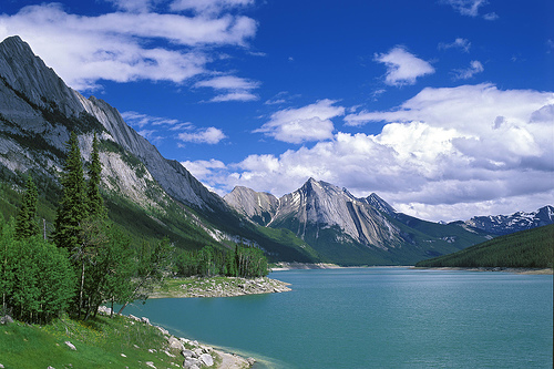 Волшебные горные пейзажи Канады