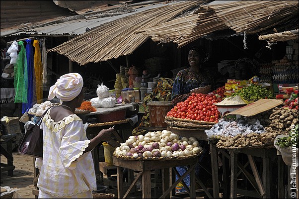 Бенин. Рынок в Порто-Ново