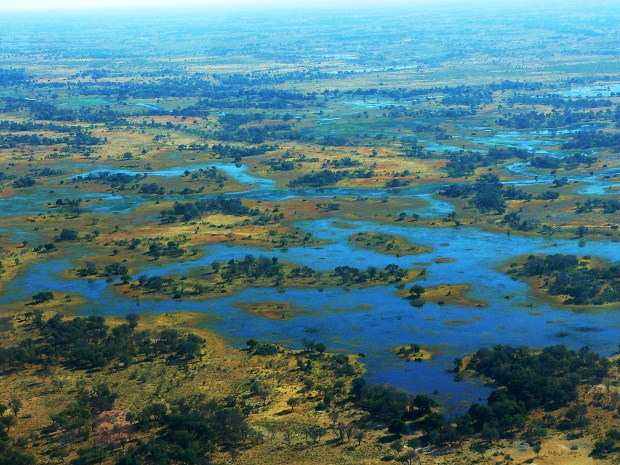 Ботсвана. Дельта реки Окаванго