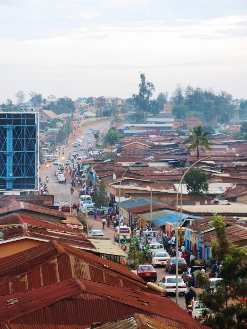 Бурунди. Крыши Кигали