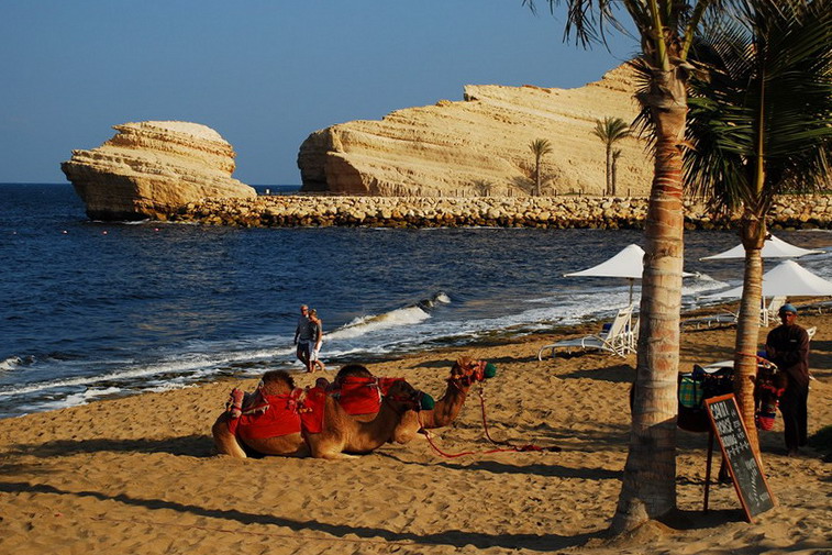 Пляж в Омане