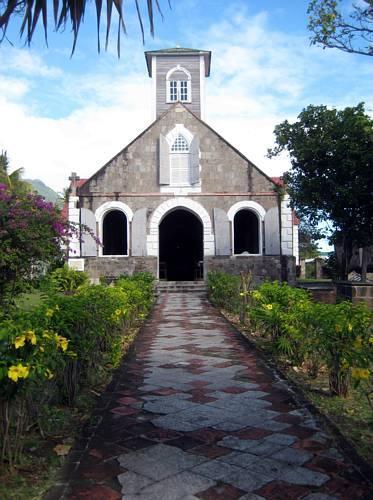 Древний собор в Сент-Китс и Невис