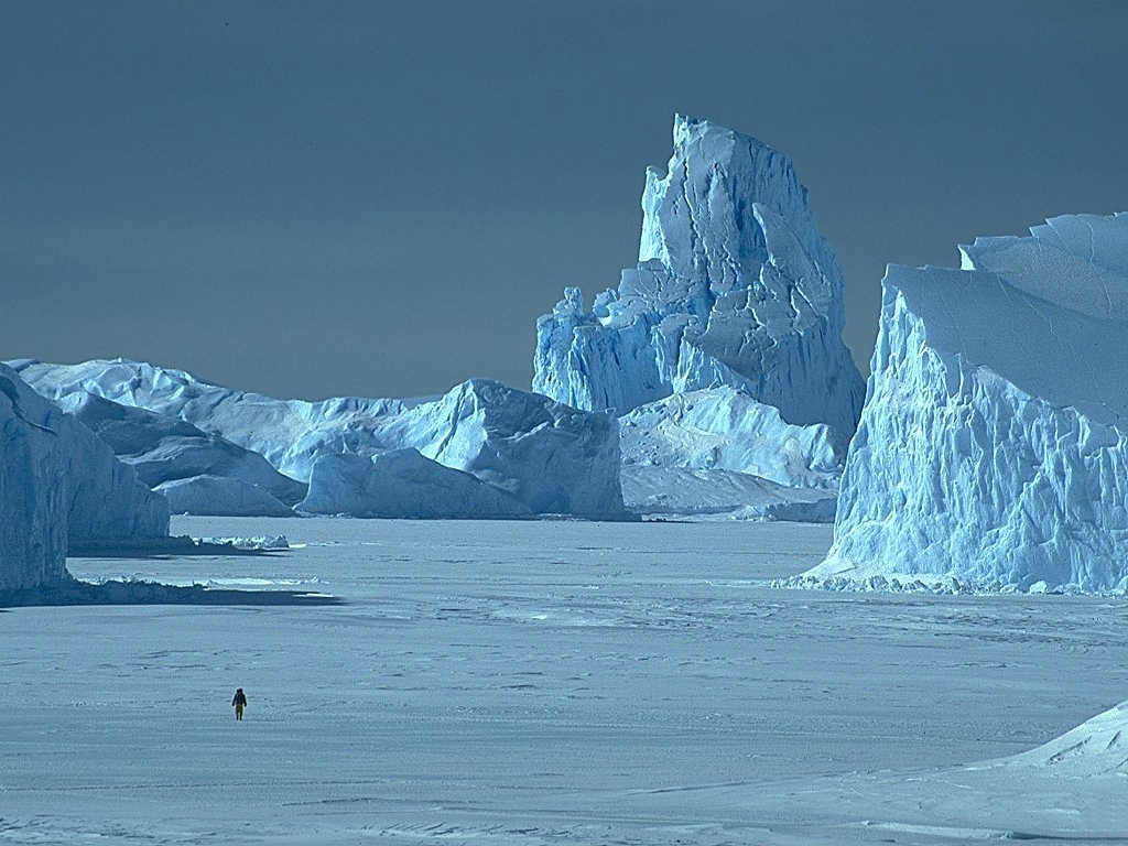 Ледяные горы Гренландии