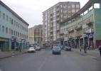 Улица города. Аддис-Абеба в Эфиопии Улица города. Аддис-Абеба в Эфиопии