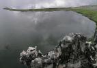 Панорама залива в Клиппертоне Панорама залива в Клиппертоне