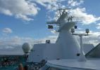 На палубе корабля близ Сент-Китс и Невис