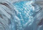 Ледяной водопад в Гренландии Ледяной водопад в Гренландии