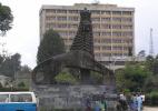 Памятник в городе Аддис-Абеба в Эфиопии