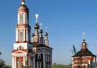 колокольня, церковь Флора и Лавра и церковь Архангеля Михаила