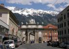 Триумфальная Арка в городе Инсбрук в Австрии