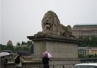 Шикарные львы охраняют мосты