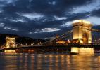 Цепной мост Сечени ночью