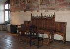 Мебель в одной из комнат замка