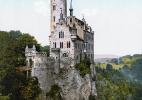 Красивый замок Лихтенштейн в Австрии