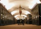 Крепость Форхтенштайн в Австрии. Выставочный зал