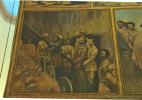 Картина в память о Второй мировой войне. Георгиевский собор  в Аддис-Абебе