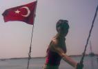 Турецкий флаг на каждом кораблике!