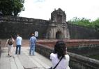 Крепость Интрамурос в городе Манила на Филиппинах. Ворота