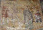 Фреска богомиллы изгоняют Св. Наума. Монастырь Святого Наума. Македония