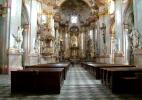 Собор Святого Николая в городе Прага в Чехии. Интерьер