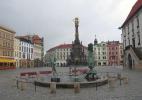 Город Оломоуц в Чехии. Чумной столб Пресвятой Троицы