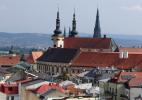 Город Оломоуц в Чехии
