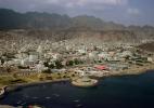 город у подножия вулкана, Йемен