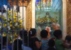 Базилика Санта Нино в городе Себу на Филиппинах. Статуэтка младенца Иисуса
