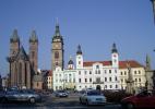 Белая башня и капелла Святого Климента в городе Градец-Кралове в Чехии