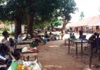 Маленький рынок в Боламе, Гвинея-Бисау