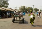 Улица города. Фарафенни. Гамбия