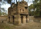 Крепость Фасил-Гебби в Гондере в Эфиопии