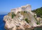 Крепость Святого Лоуренса в городе Дубровнике в Хорватии