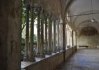 Францисканский монастырь в городе Дубровнике в Хорватии. Внутренний двор