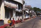 Город Галле в Шри-Ланке. Улица