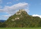 Замок Гохостервитц в Австрии. Общий вид