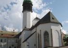Церковь Хофкирхе в городе Инсбрук в Австрии