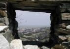 Вид из крепости на Асеновград