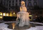 Замерзший фонтан