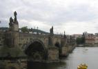 Карлов мост в городе Прага в Чехии