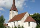 Город Раквере в Эстонии. Церковь Пресвятой Троицы