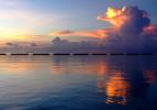 закат на Мальдивах