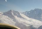 Пролетая над Альпами.