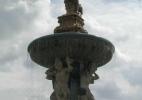 Самсонов фонтан в городе Ческе-Будеёвице в Чехии