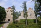Город Сигулда в Латвии. Руины крепости