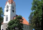 Город Шилуте в Литве. Лютеранская церковь