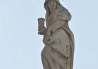 Церковь Святого Влаха в городе Дубровнике в Хорватии. Скульптуры на фасаде