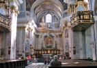Люблянский Собор Святого Николая в Словении. Интерьер